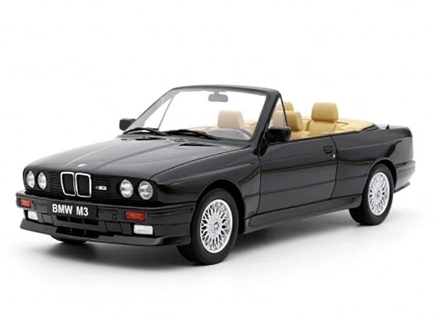 Amazon.com: 1989 E30 M3 Convertible Diamond Black Metallic