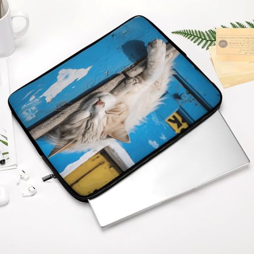 Funda para computadora portátil impermeable con absorción de impactos para MacBook de 17" 4
