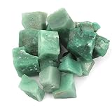 LIJUCAI 100g Lotti all'Ingrosso Grezzo Grezzo Cristallo Quarzo Pietra di Roccia Naturale Ametista citrino Fluorite Campione Minerale Decorazione del Giardino, Giada aggrovigliata