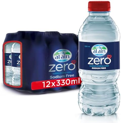 Al Ain Zero, 330ml Water, Pack of 12