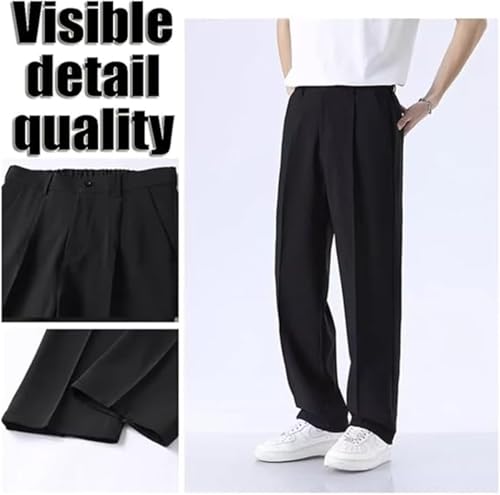 Rovenfit Men Pants, Super Stretch Ice Silk Comfort Everyday Pant, Men's Slim Straight Pants, Regular Fit3