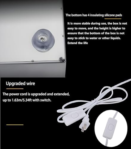 Adjustable Temperature Stainless Steel Seaweed Oven, Crispy Seaweed Maker for Sushi Restaurants, Compact Drying & Warming Machine, Perfect for Home & Commercial Use