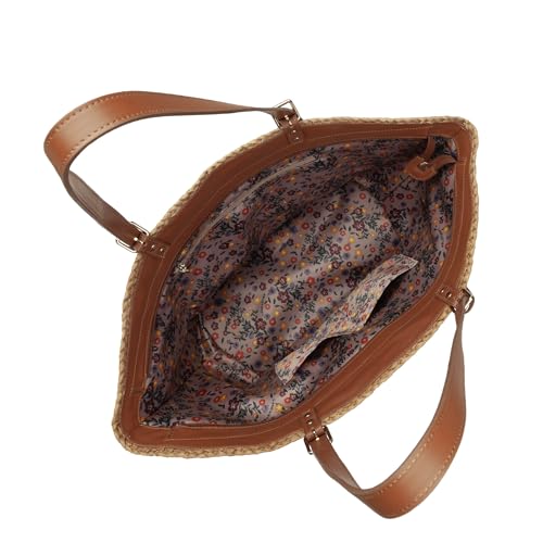 Grand sac cabas épaule Lancaster Le panier tressé chic - 4
