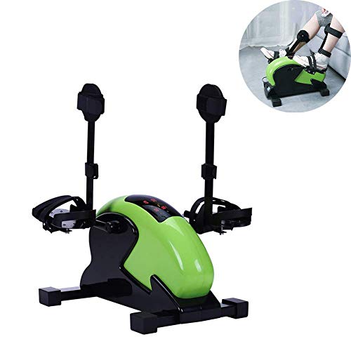 Image of Pedal Exerciser, Mini Under Desk Exercise Bike, Portable Indoor Fitness, Arm and Leg Exerciser, Work Out and Rehabilitation Training Bike Machine (C)