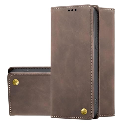 Image of Motorola Moto Edge 60 Fusion | Vegan Leather Flip Case Back Cover | |Designer Case Only for Smart Users | | (Unique Coffee Star Plain Wala)
