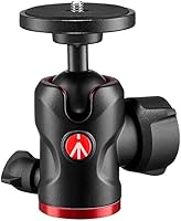 Vista 7 de Manfrotto Cabezal de bola central 490, para trípodes de cámara, cabezal de bola fluida para trípodes ergonómicos y funcionales, estabilizador