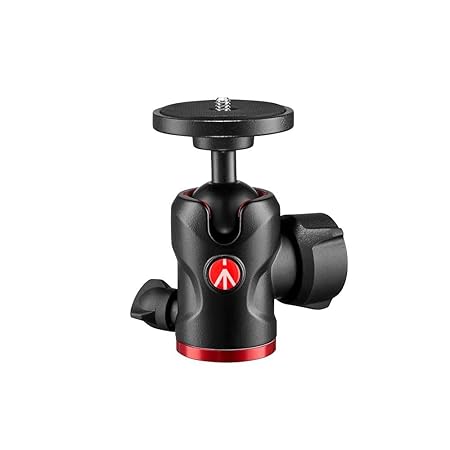 Manfrotto Centre Ball Head 494, Head for Cameras, for Tripods, Camera Support, in Aluminium