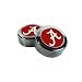 Two Officially Licensed NCAA License Plate Screw Caps - Alabama Crimson Tide