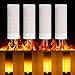 Flamme Lumière LED G4 Base 2W Ampoules à effet de feu 36LEDs 2835 SMD DC 8-30V Feu Ampoules clignotantes à LED Simulation de l'éclairage Poêle à bois Bougie Camp Affect Affect