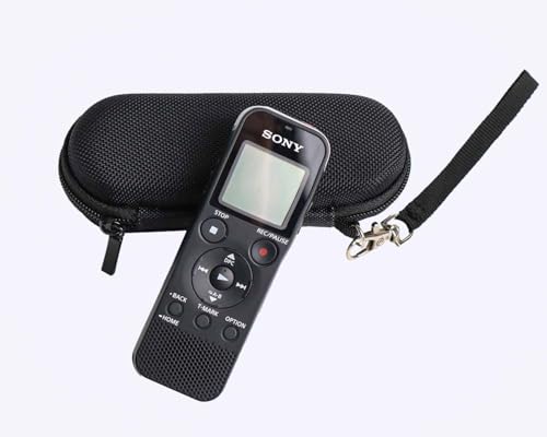 inDomit Hard Protective Travel Case Replacement, Compatible with SONY ICD-PX370 / 470 / UX570 / Compatible with EVIDA 128GB / Compatible with Aiworth 136GB Digital Voice Recorder