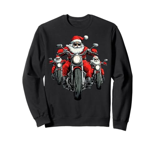 Motociclisti Natale Felpa