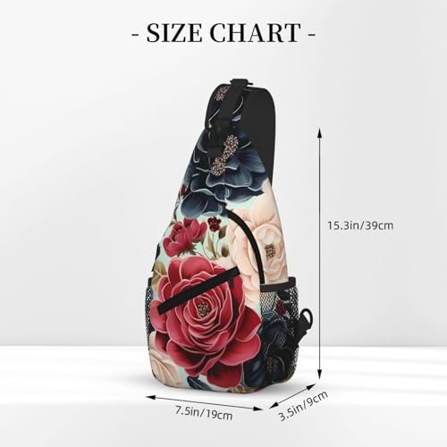 Bolso sling para mujer y hombre mochila de viaje paseo miniatura 3