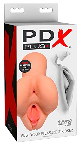 PDX Pick Your Pleasure Stroker, Light, One Size