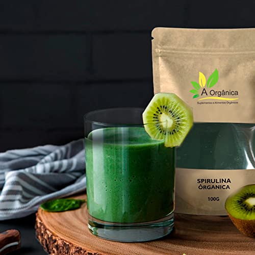 Spirulina 100% Pura Premium À Orgânica (100)