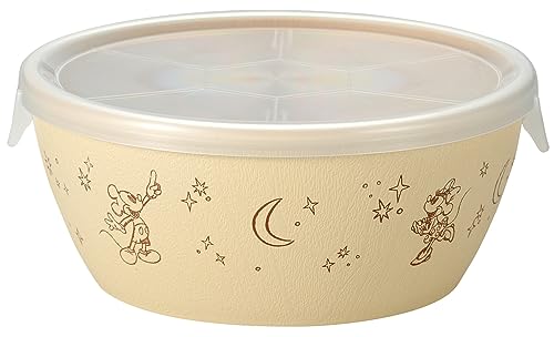 カノー(Kano) ディズニー ミッキーアドベンチャー 抗菌 保存容器 500ml アイボリー 74454