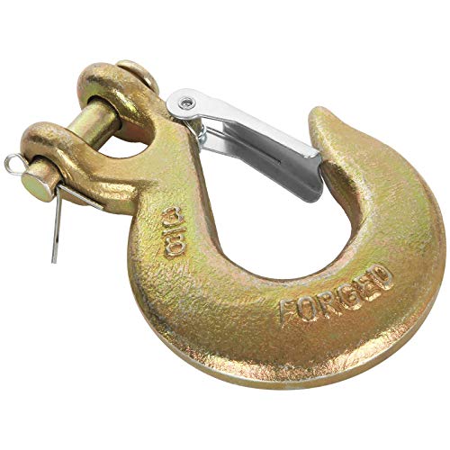 Shanqian SQUS-HOOK-4PCS38-YELLOW-201103 4 Pack 3/8 Inch Clevis Slip Hook thumb #2