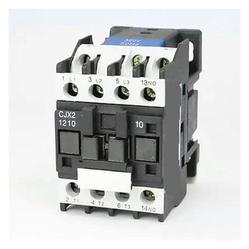 Contacteur AC CJX2-1210 pour moteur triphasé 3 pôles bobine 12A 50Hz 1NO