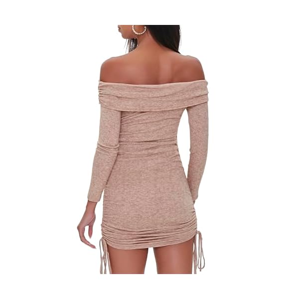 Forever 21 Women's Plus Size Off-The-Shoulder Mini Dress - Image 4