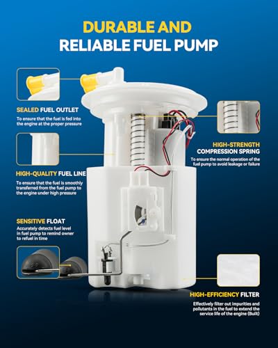 Image of PHILTOP Electric Fuel Pump Assembly FG1190 Fit for Subaru Forester