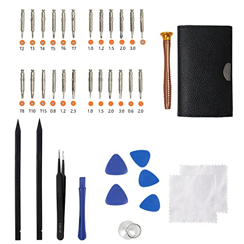 Kalim 37Pcs Repair Tool Kit, 25 In 1 Precision Screwdriver Set With Different Screwdriver Tips, Opening Pry Tool Set Compatible With Phone/Pc/Laptop/Pad/Watch/Glasses/Camera/Ps4, Etc. #TOP29