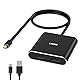 Loryi Mini Displayport auf Dual HDMI, MDP 1.2 auf 2 HDMI Splitter für erweiterte Displays, 4K@60Hz Mini DP MST Hub für Zwei Monitore, Multi-Montage-Adapter für Laptop/PC/Monitor/Projektor und mehr