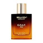 Bellavita Luxury G.O.A.T. Eau de Parfum | Citrus, Woody Scent profile with Bergamot, Lavender, and Pepper Top notes | 100 ml | Perfume for Men | Best gift for Valentine's Day
