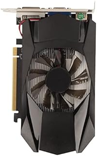 Graphics Card, HD7670 4GB GDDR5 128 Bit PCI Express X16 2.1 1000MHz PC Gaming Video Card, DVI Single Fan Computer GPU Graphics Cardbit