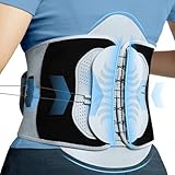 Back Brace for Lower Back Pain Relief with Pulley Support System, Adjustable Lumbar Support Belt with Lumbar Panel, Breathable, Strong Support Design For Herniated Disc, Sciatica, Scoliosis (Medium)