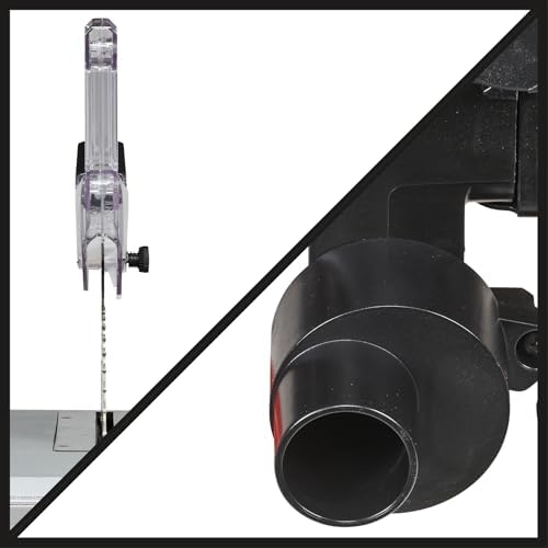 Bild 6 - Einhell Tischkreissäge TE-TS 254 T (2000 Watt, 89 mm Schnitthöhe, Ø 254 mm Sägeblatt, Tischverbreiterung, Winkelanschlag, Parallelanschlag, Softstart, Überlastschalter)