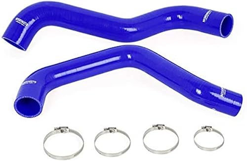 Mishimoto MMHOSE-RAM-04BL Kit de manguera de refrigerante de silicona compatible con Dodge Dodge Ram 1500 5.7L 2004-2008 azul