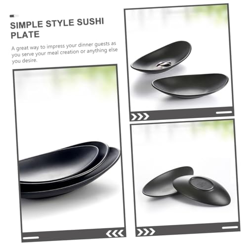 Set de 2 platos para sushi y snacks miniatura 7