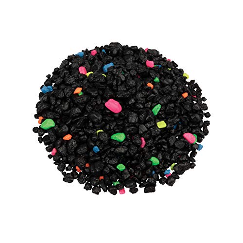 GloFish Aquarium Gravel, Fish Tank Gravel, Black With Fluorescent Accents, Compliments GloFish Tanks, 5 lb Bag by GloFish - Image 6