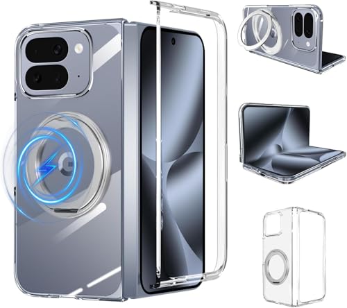 Google Pixel 10 Pro Fold p P[X NA MagSafeΉ 360°]X^h X}zP[X O[O sNZ 10v tH[h Jo[ Ot Yی PC ΂ݖh~ }OZ[t CX[dΉ  