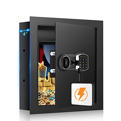List of Top Ten Best Fireproof Wall Safe Top Picks 2023 Reviews