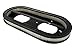 United Pacific 110293 Oval Aluminum Air Cleaner, With Mustang Logo For Dual 4 Barrel Carburetor