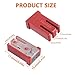 JAMHER 50A 32V Mini Slotted Automotive MCASE Shaped Cartridge Fuse Kit(Pack of 10pcs,50A)