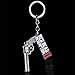 Cartoon Anime and Games Car Accessories Keychain Jewelry Key Ring Gifts for Men Women Teen Boy Girls (Red Dead II Redemption 2 Keychain)