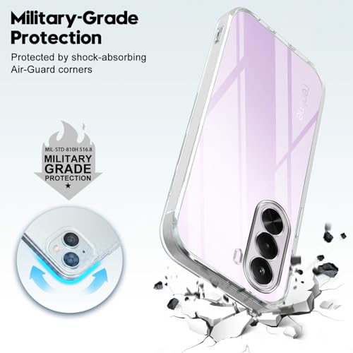 Image of Jkobi Silicone Back Cover Case for Realme P4x (Clear Shockproof Case with Camera Protection | Soft and Flexible | Transparent)