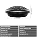DriSentri Car Tweeter Speaker, 2pcs 120W Universal High Efficiency Dome Car Tweeter Stereo Speakers for Car Audio System
