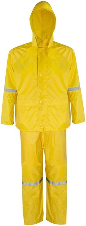 Rain Suit Poly/Pvc Large 3pc