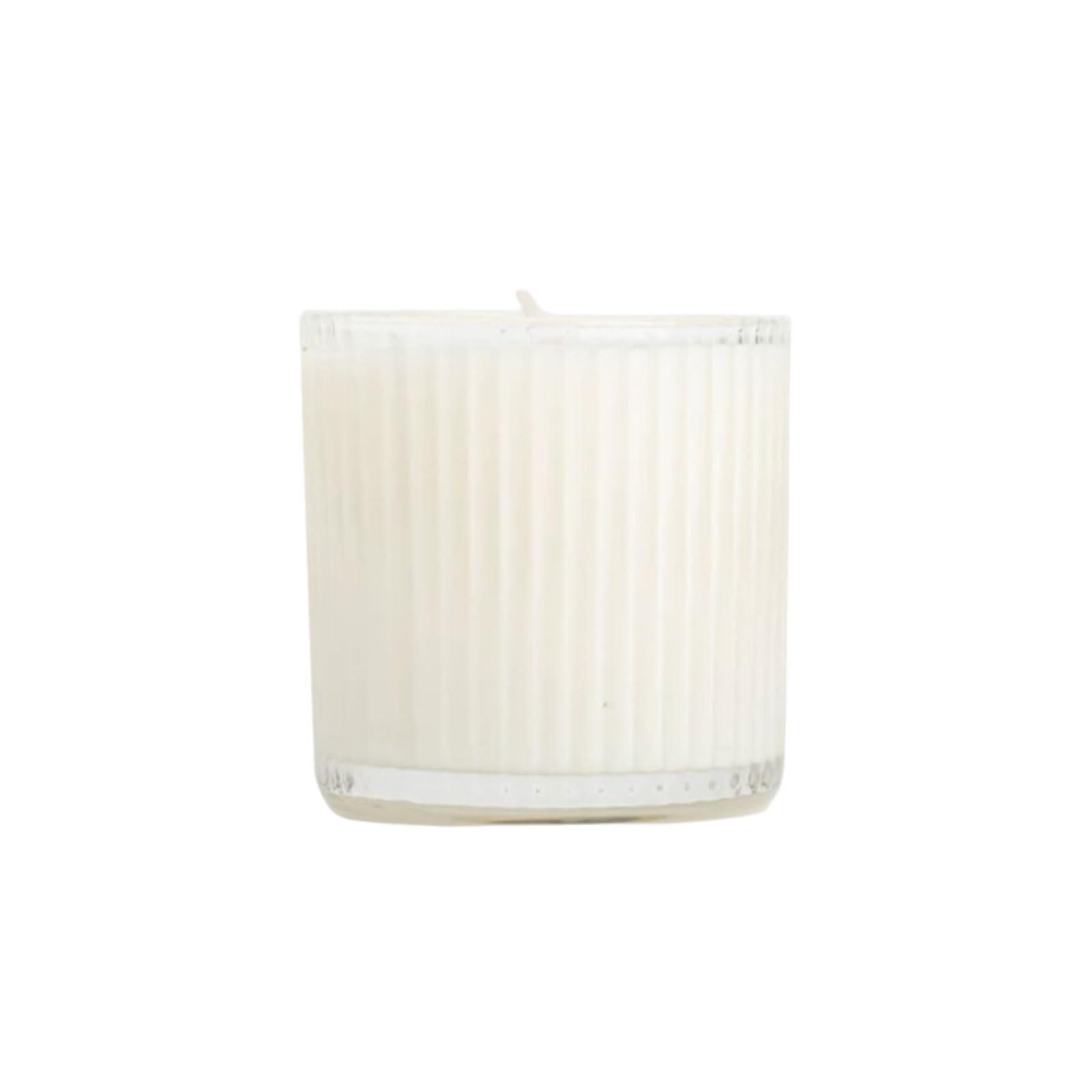 Exquisito Velas de cristal hechas con cera de soja y aceites esenciales, velas redondas en tarro de Camelia for el hogar perfumadas meloso