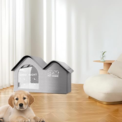Maison de refroidissement pour chat avec blocs de glace et isolation thermique - 3