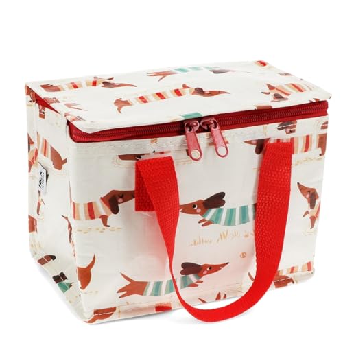 Rex London Lunchtasche Sausage Dog isolierte Snacktasche Dackel