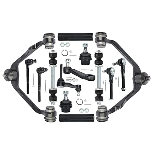 2Wd Only Front Upper Control Arms Kits Fits 1997-2002 For Ford Expedition F-150 F-250; 1998 1999 2000 2001 2002 For Lincoln Navigator Upper Control Arms Kits - 14Pc Set #TOP4