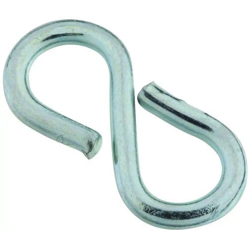 Crochet en S Fermé Zinc 7/8 pour éviter les chutes d'objets - 4