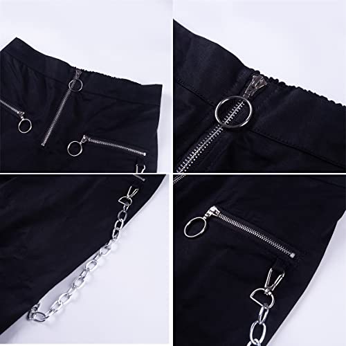 Gothic Clothes for Women - Femboy & Harajuku Goth Pants - Plus Size Emo Pants - Image 4