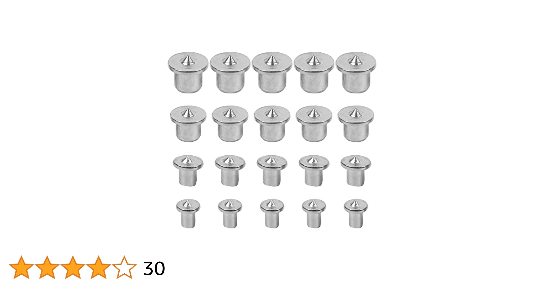 4pcs Dowel Tenon Center Points Pins 6mm 8mm 10mm 12mm Dowel Joint Accurate Alignment Tool Set