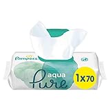 Pampers Baby Aqua Pure Tücher, je 70 Stück