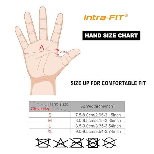 Intra-FIT Leder Grillhandschuhe Kaminhandschuhe–Hitzebeständig bis 500 °C,feuerfestes Rinds-Spaltleder,EN407 & EN388,Lange Stulpen für Ofen, Feuerstelle, Schweißen, Schmiede, BBQ & Feuerwehr(Grau,L)