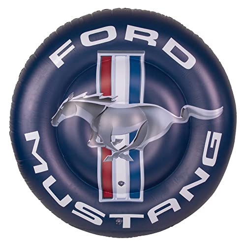 Northlight Inflatable Ford Mustang Round Pool Float - 46